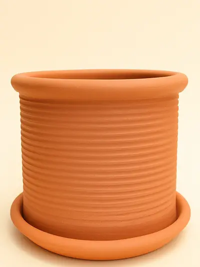Terracota Doğal Saksı Ø19cm -  Saksilar - Lalezar Botanik
